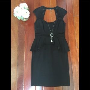 Bebe Peplum Dress
